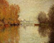 克劳德莫奈 - Autumn on the Seine at Argenteuil